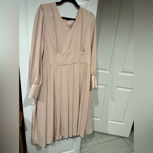 Rachel Parcell Blush Long Sleeve Dress